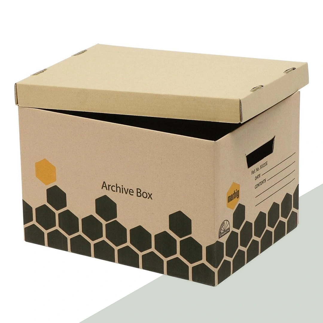 Archive Boxes With Logo