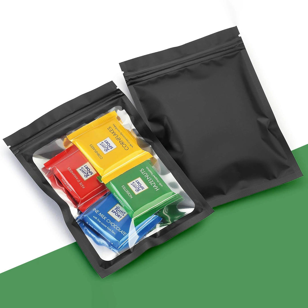 Custom Black Mylar Bag