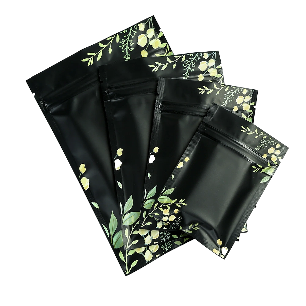 Personalized Black Mylar Bag