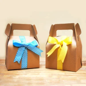 custom Printed Kraft Gable Boxes