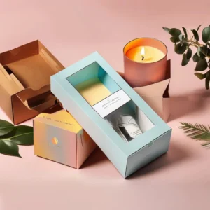 rigid box for candles