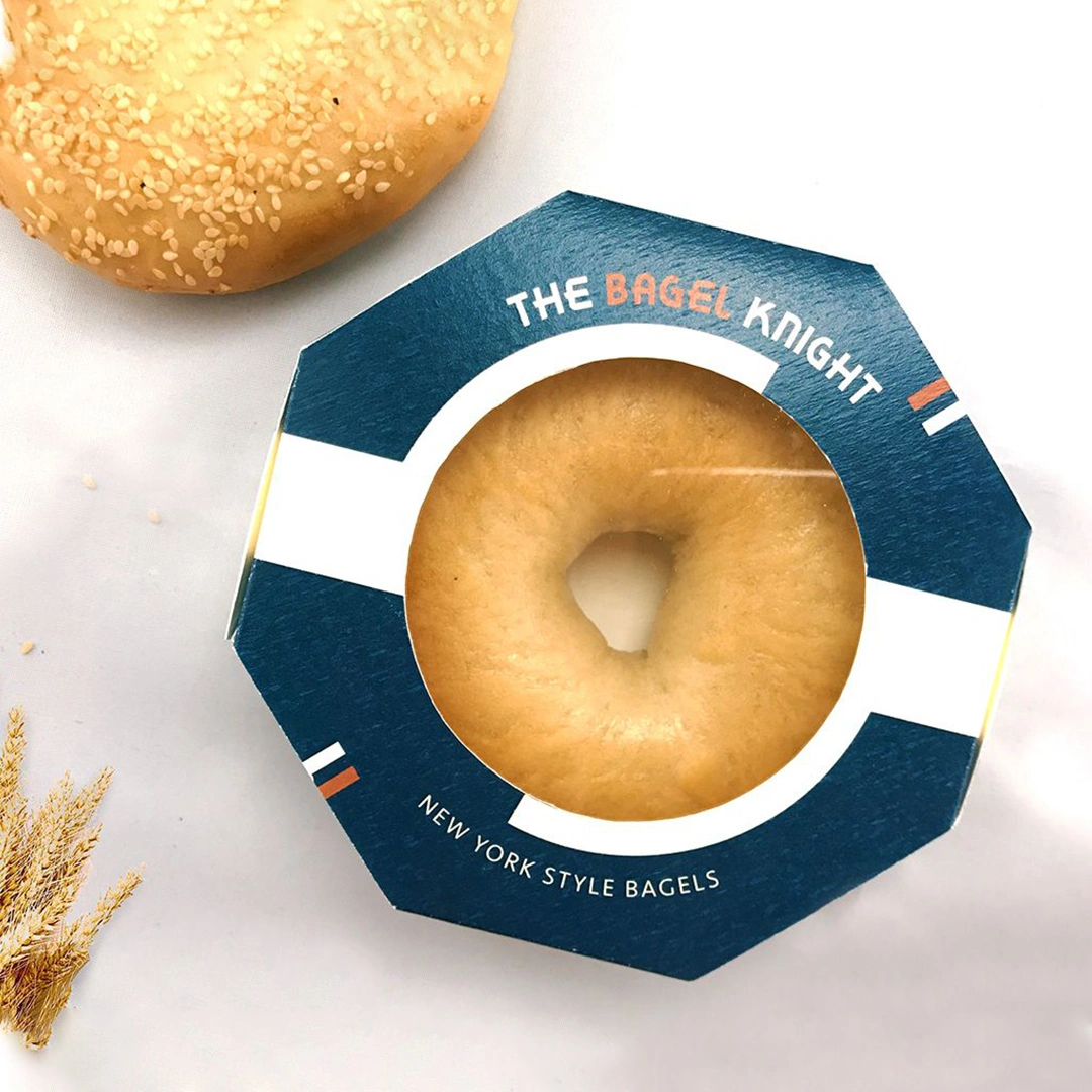 Bagel Boxes Wit Logo