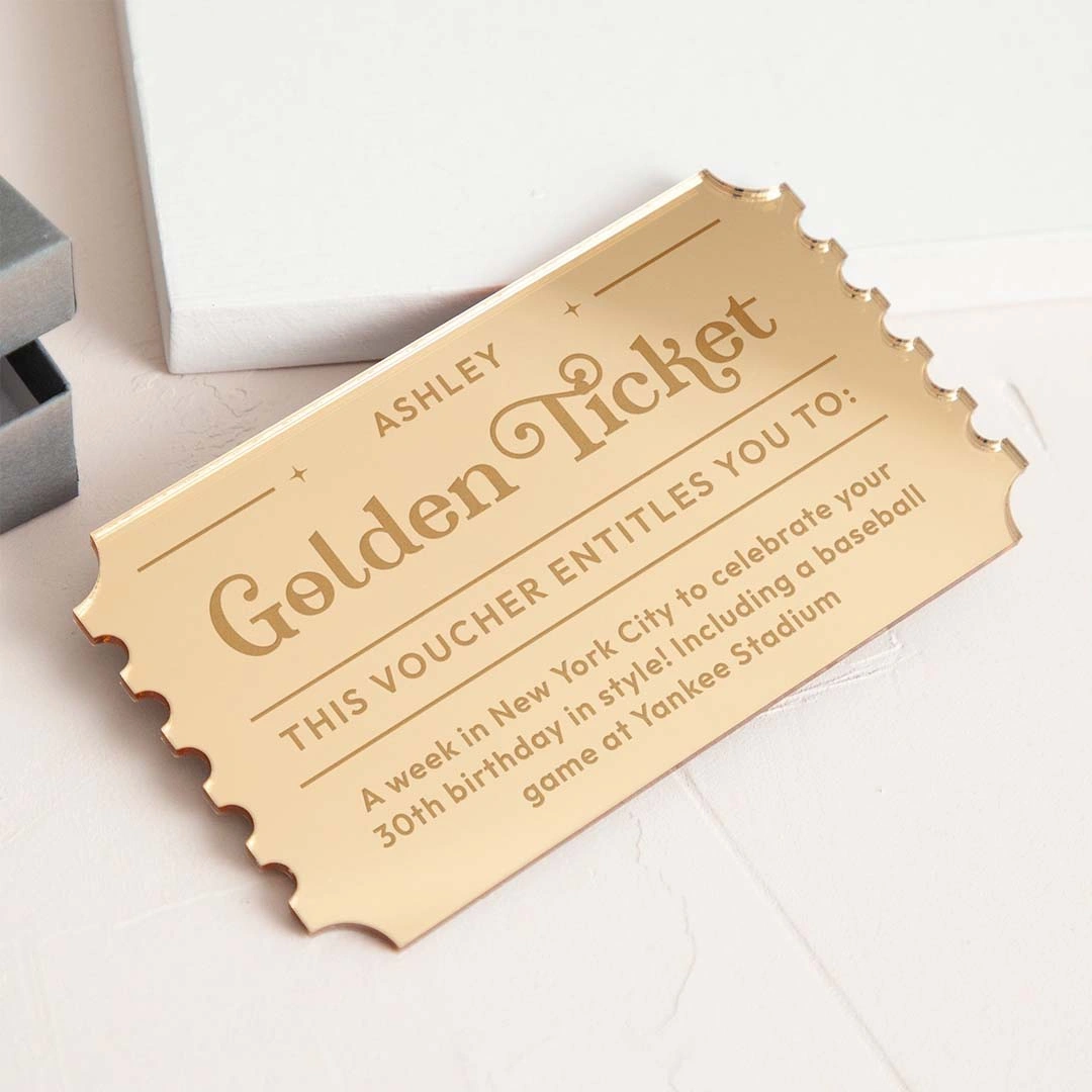 Custom Golden Ticket USA