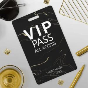 Custom VIP Passes Wholesale
