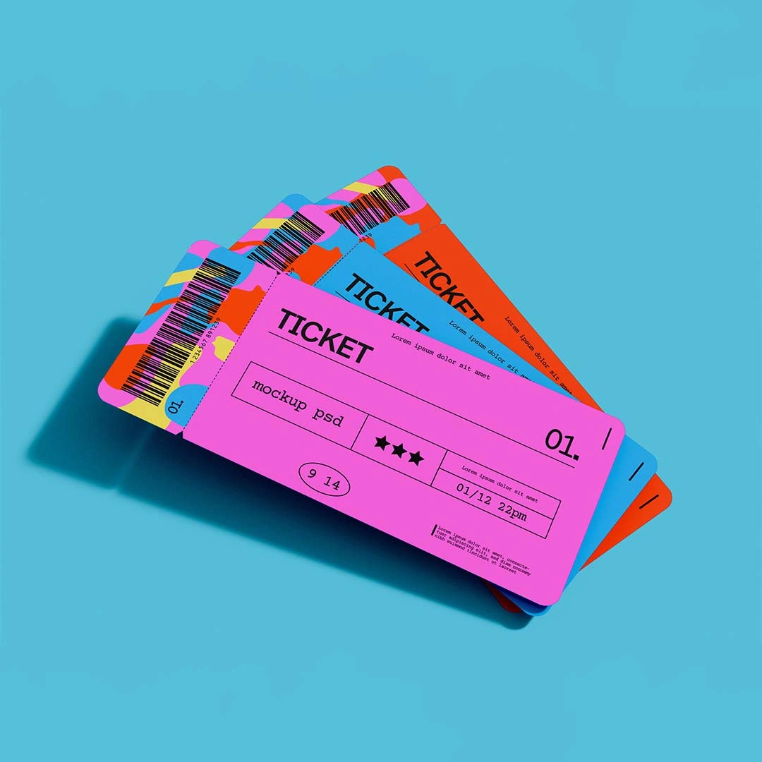 Printed Nightclub Ticket