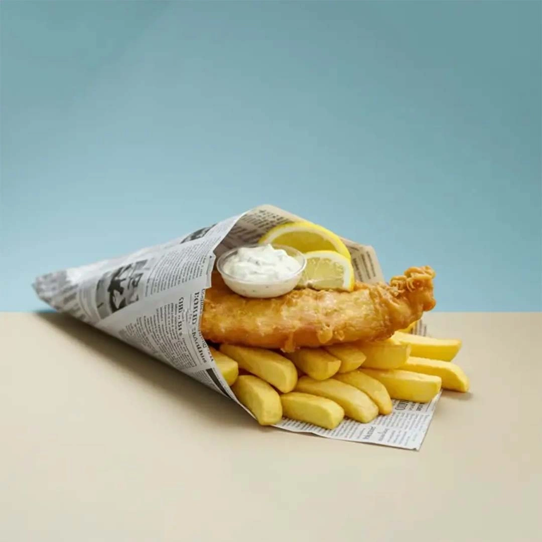 Custom Fish and Chip Paper Wholesale