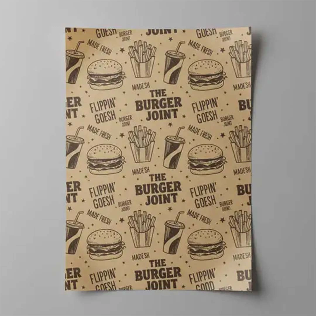 Personalised Custom Kraft Paper