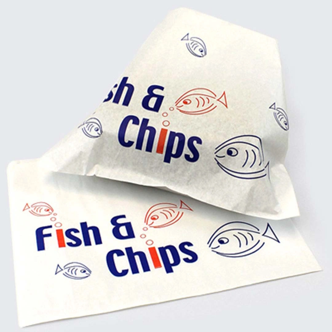 Personalised Fish and Chip Paper